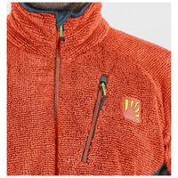 Vertice Spicy Orange Ανδρική Ζακέτα Fleece Karpos