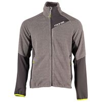 Jacket 302432M Waffle Highloft Grey Ανδρική Ζακέτα Fleece GTS