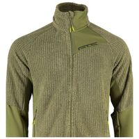 Jacket 302432M Waffle Highloft Olive Ανδρική Ζακέτα Fleece GTS