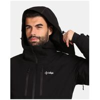 Tonnsi-M Black Ανδρικό Μπουφάν Μεγάλα Μεγέθη Kilpi