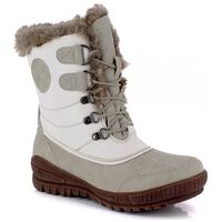 Delmos White Γυναικείο Μποτάκι Απρέ Kimberfeel