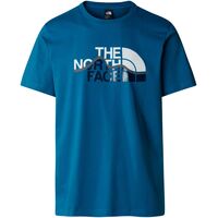 The North Face Mountain Line Tee Ανδρικό T-Shirt Adriatic Blue
