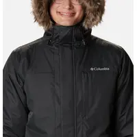 Leif Trail M Parka Black Ανδρικό Μπουφάν Columbia