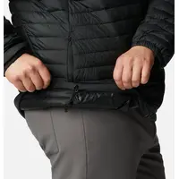 Μπουφάν Columbia Ανδρικό Υπερμεγέθη Silver Falls Hooded Jacket Black