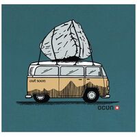 Κοντομάνικο Ocun Ανδρικό Classic T Bus-Stone Blue Hydro