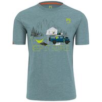 Ανδρικό T-Shirt Genzianella Smoke Blue Karpos