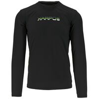 Ανδρική Μπλούζα Loma Jersey LS Black/Jasmine Green Karpos