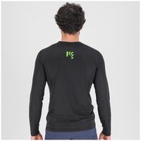 Ανδρική Μπλούζα Loma Jersey LS Black/Jasmine Green Karpos