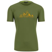 Ανδρικό T-Shirt Loma Print Jersey Rifle Green/Radiant Karpos