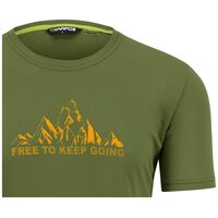 Ανδρικό T-Shirt Loma Print Jersey Rifle Green/Radiant Karpos