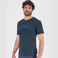 Ανδρικό T-Shirt Loma Print Jersey Rifle Outer Space/Indigo Blue/Tangerine T. Karpos