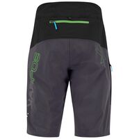 Ανδρική Βερμούδα Rapid Baggy Shorts Black/Dark Grey/Green Fluo Karpos