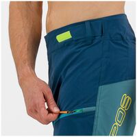 Ανδρική Βερμούδα Rapid Baggy Shorts Refl. Pond/Hydro/Yellow Fluo Karpos