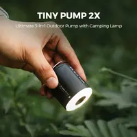 Τρόμπα Επαναφορτιζόμενη TINY PUMP 2X 3in1 Black Flextail