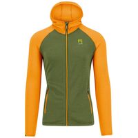 Ανδρική Ζακέτα Fleece Ambrizzola Full-Zip Hoodie Cedar Green/Radiant Karpos