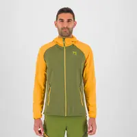 Ανδρική Ζακέτα Fleece Ambrizzola Full-Zip Hoodie Cedar Green/Radiant Karpos
