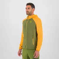 Ανδρική Ζακέτα Fleece Ambrizzola Full-Zip Hoodie Cedar Green/Radiant Karpos