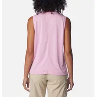 Bogata Bay Technical Tank Ροζ Γυναικείο Αμάνικο Τεχνικό Μπλουζάκι Columbia