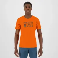 Κοντομάνικο Μπλουζάκι Karpos Ανδρικό Crocus T-Shirt Scarlet Ibis