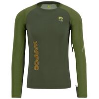 Ανδρική Μπλούζα Lavaredo Jersey LS Rifle Green/Cedar Green Karpos
