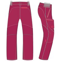 Γυναικείο Παντελόνι Pants Outdoor Pietri 605221L Plum GTS