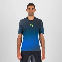 Ανδρικό T-Shirt Val Di Dentro Tee Black/Indigo B./Green Fluo Karpos
