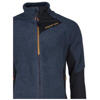 Jacket Waffle Highloft 302442M Petrol Ανδρική Ζακέτα Fleece GTS