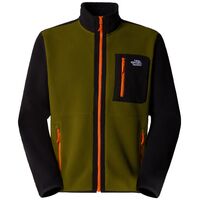 The North Face Ανδρική Ζακέτα Yumiori FZ Fleece Forest Olive/TNF Black/TNF Orange