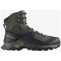 Salomon Ανδρικά Μποτάκια Πεζοπορίας Quest Element GTX Black/Deep Lichen Green/Olive Night
