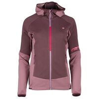 Scuba Mix Honey Comb 303042L Plum Γυναικεία Ζακέτα Fleece GTS