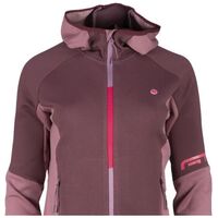 Scuba Mix Honey Comb 303042L Plum Γυναικεία Ζακέτα Fleece GTS