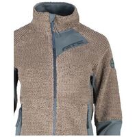 Jacket Waffle Highloft 302442L Taupe Γυναικεία Ζακέτα Fleece GTS