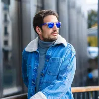 Γυαλιά Ηλίου Cairn Foolish Mat Black Blue