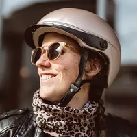 Γυαλιά Ηλίου Cairn Hype Mat Transparent Biscuit Wood