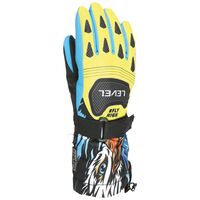 Γάντια Σκι Level Παιδικά Junior Glove Yellow/Blue