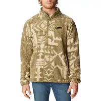 M Rugged Ridge™ II Sherpa 1/2 Snap Stone Green Passages Print Ανδρική Μπλούζα Fleece Columbia