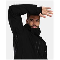 Tonnsi-M Black Υπερμεγέθη Ανδρικό Μπουφάν Kilpi