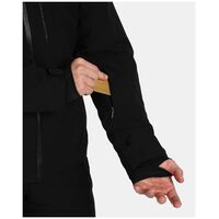 Tonnsi-M Black Υπερμεγέθη Ανδρικό Μπουφάν Kilpi