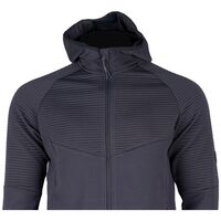 Jacket Rib Hoodie 407042M Carbon Ανδρική Ζακέτα Fleece GTS