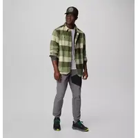 Πουκάμισο Fleece Columbia Ανδρικό Windward™ II Shirt Jacket Canteen Multi Windowpane Check
