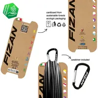 Μαντήλι Λαιμού Fizan Line Black