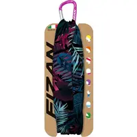 Μαντήλι Λαιμού Fizan Tropical Petrol/Bordeaux