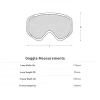 SPY Μάσκα Σκι & Snowboard Crusher Elite Eco Matte White/Bronze Silver Mirror