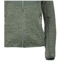 Embossed Olive Γυναικεία Ζακέτα Fleece GTS