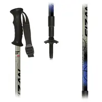 Μπατόν Πεζοπορίας Fizan Τηλεσκοπικά (Ζεύγος) Explorer Beige/Blue