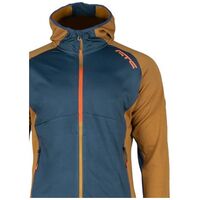 Jacket Waffle Bicolor 301542M Petrol Ανδρική Ζακέτα GTS