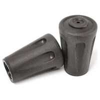 Ανταλλακτικές Τάπες Μπατόν Fizan (Ζεύγος) Trekking Rubber Protector W/Ring Inside