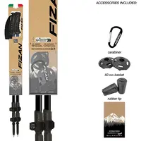 Μπατόν Πεζοπορίας Fizan Τηλεσκοπικά (Ζεύγος) Voyager Petrol