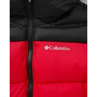 Y Puffect™ II Hooded Jacket Mountain Red/Black Παιδικό Μπουφάν Columbia