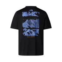 Κοντομάνικο The North Face Ανδρικό Foundation Mountains Faces Tee Tnf Black